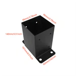 Kwadratowe pudełko z zestawem do pergoli 4''x4''