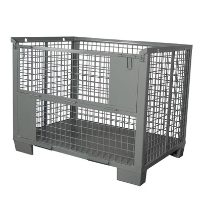 Klatka do przechowywania z metalowej siatki drucianej